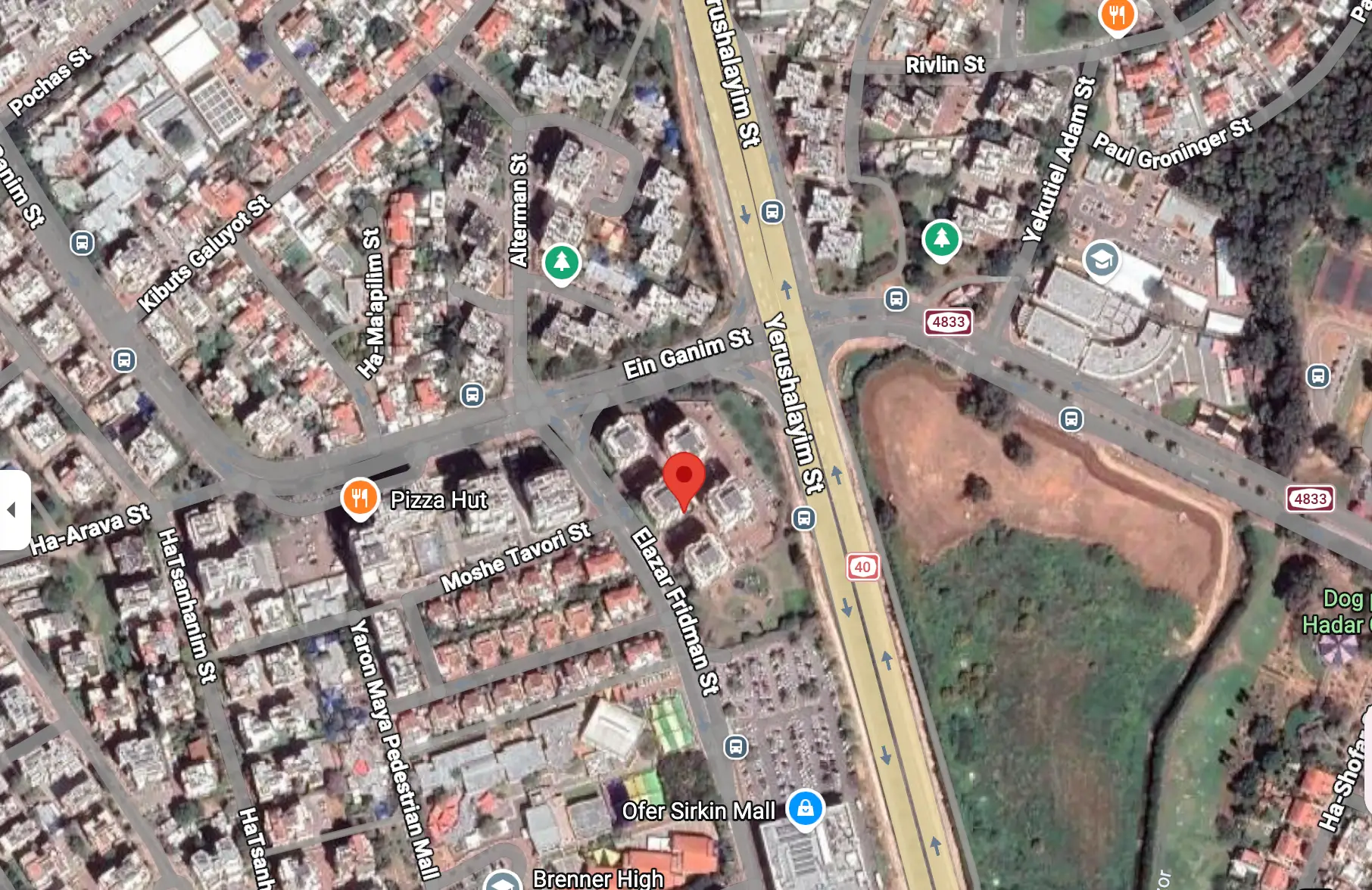 image of Google Maps phizical address